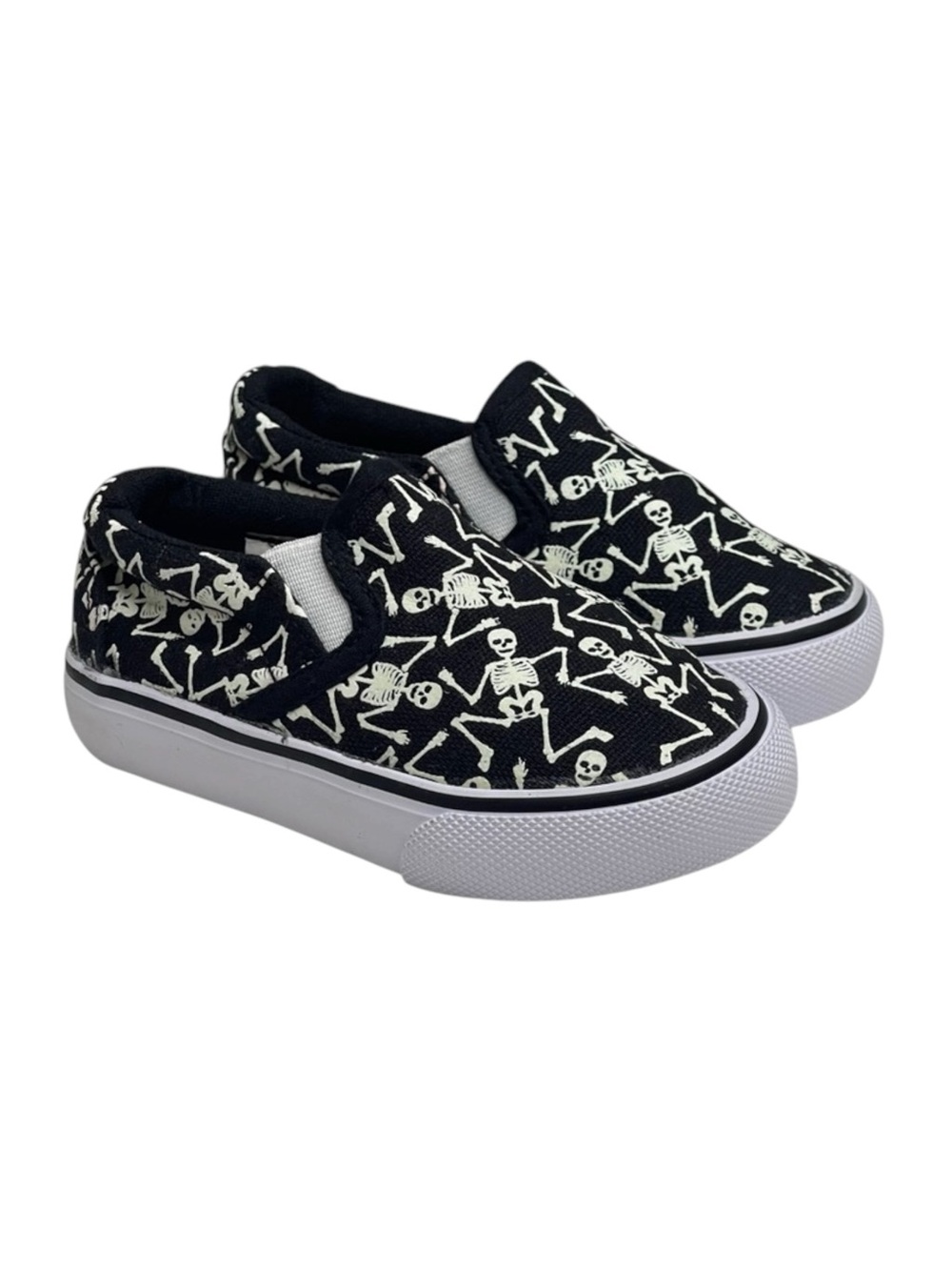 new Tommy Bahama ☠︎︎ Skeleton Print Slip On Sneakers ☠︎︎ Glow in the Dark ☠︎︎ 5 - Picture 10 of 16